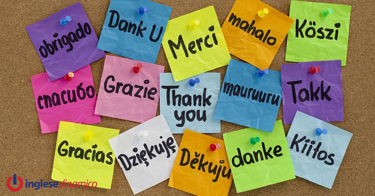 Grazie In Inglese Tutti I Modi Per Ringraziare In Inglese Inglese Dinamico